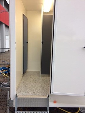 Toilettenwagen  Herrenbereich