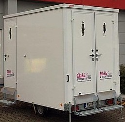 Toilettenwagen -Klein